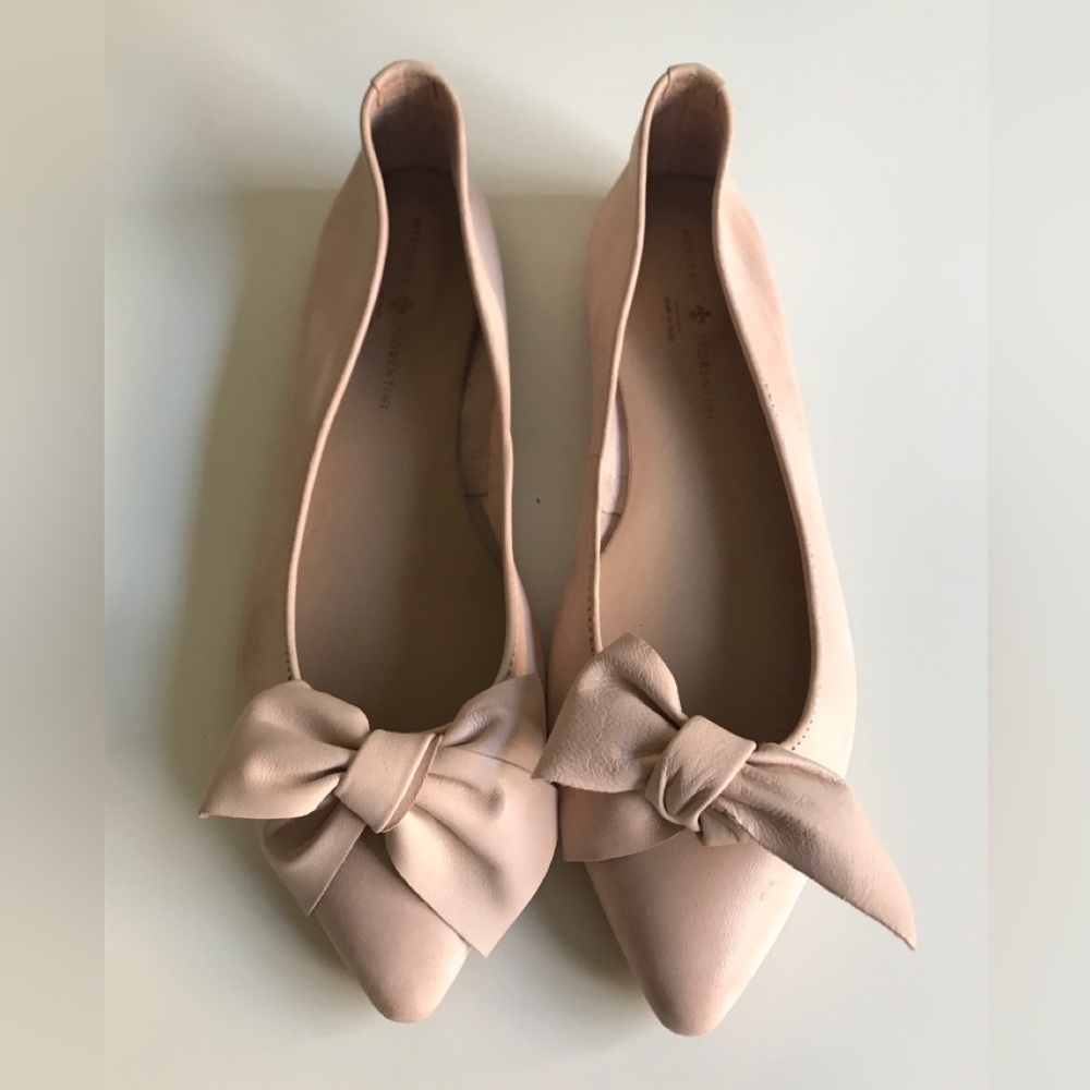 Mercanti Fiorentini Leather Flats Size: US 6
